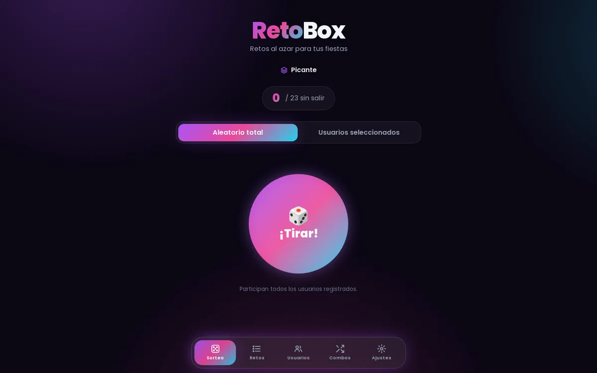 RetoBox — retobox.pistation.dev